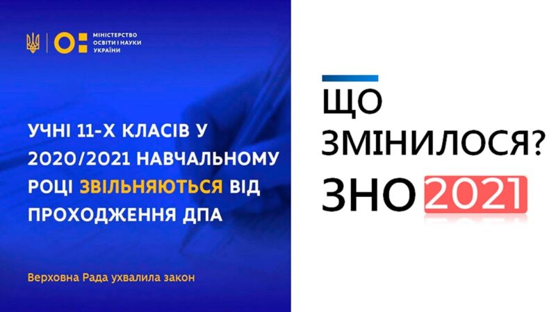 ЗНО 2021 не скасовано! Що змінилося у ДПА ?