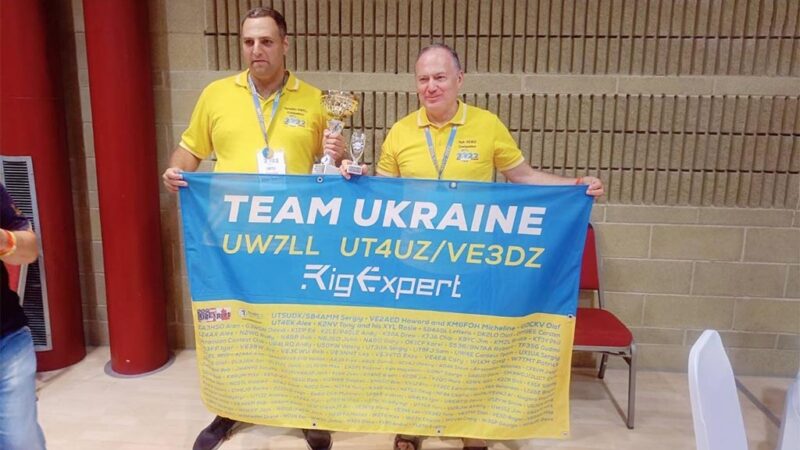 Вітаємо чемпіонів світу з радіоспорту WRTC2022 Competition!
