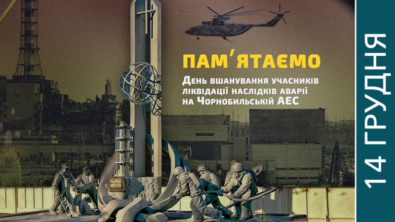 День вшанування учасників ліквідації наслідків аварії на Чорнобильській АЕС